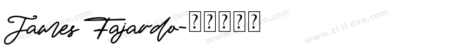 James Fajardo字体转换
